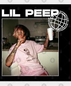 Aesthetic Lil Peep 'Smoke and Drink' Design