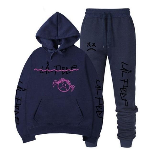 angry girl hoodie &amp sweatpants 2618 - Lil Peep Shop