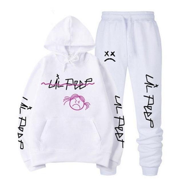 angry girl hoodie &amp sweatpants 4149 - Lil Peep Shop