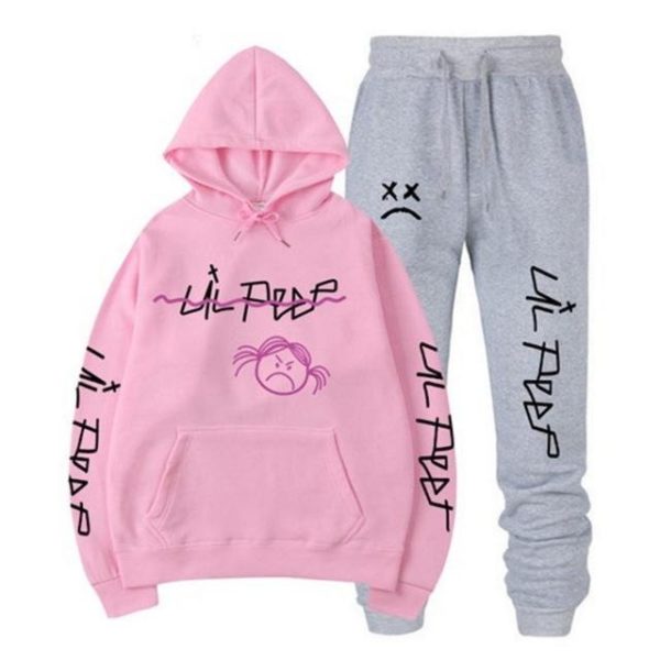 angry girl hoodie &amp sweatpants 4155 - Lil Peep Shop