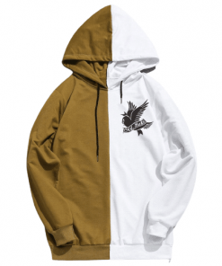 dual color crybaby hoodie 4225 - Lil Peep Shop