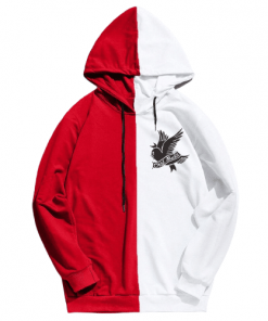 dual color crybaby hoodie 5923 - Lil Peep Shop