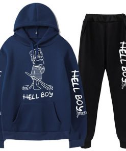 hellboy hoodie &amp sweatpants 4961 - Lil Peep Shop
