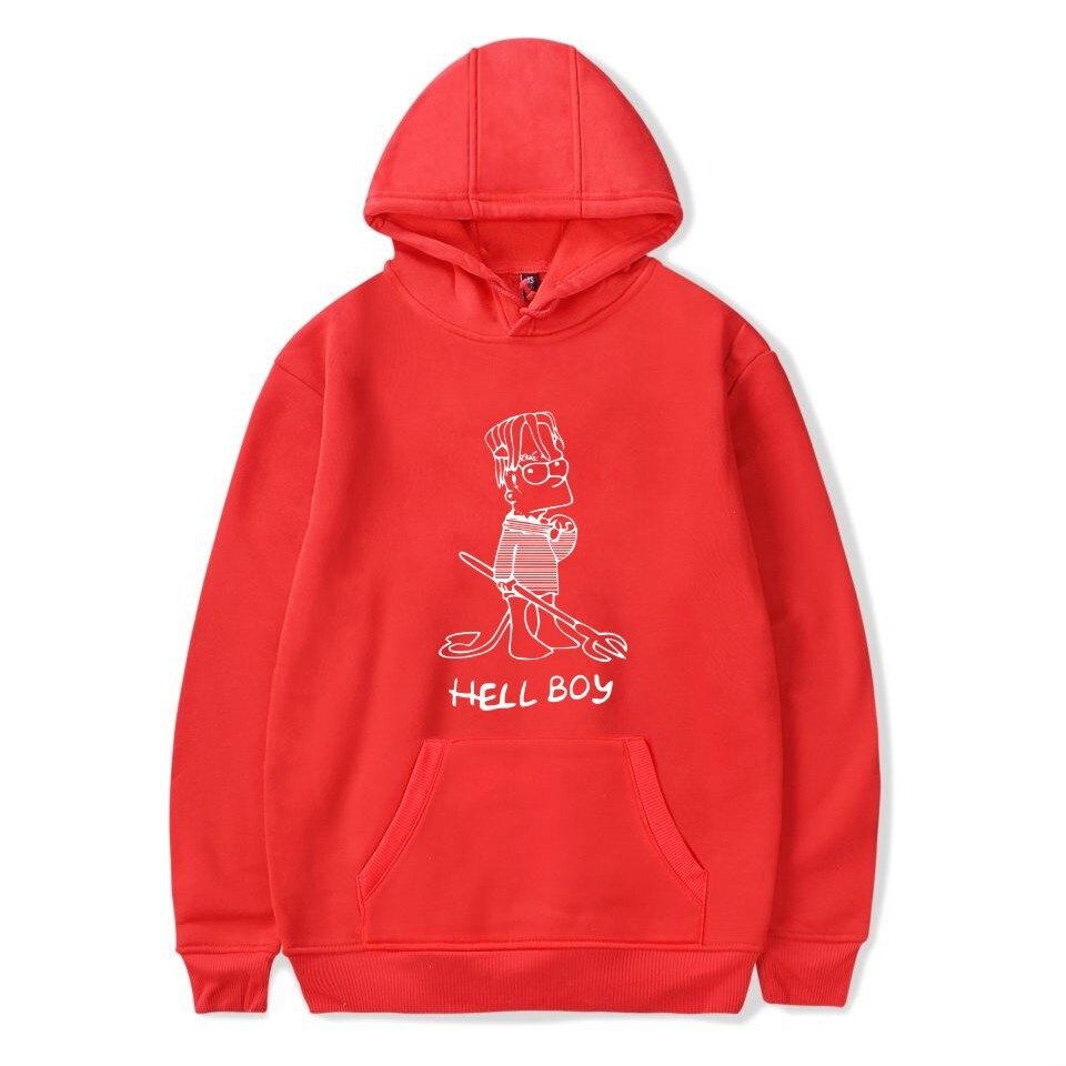 hellboy pullover hoodie 6959 - Lil Peep Shop