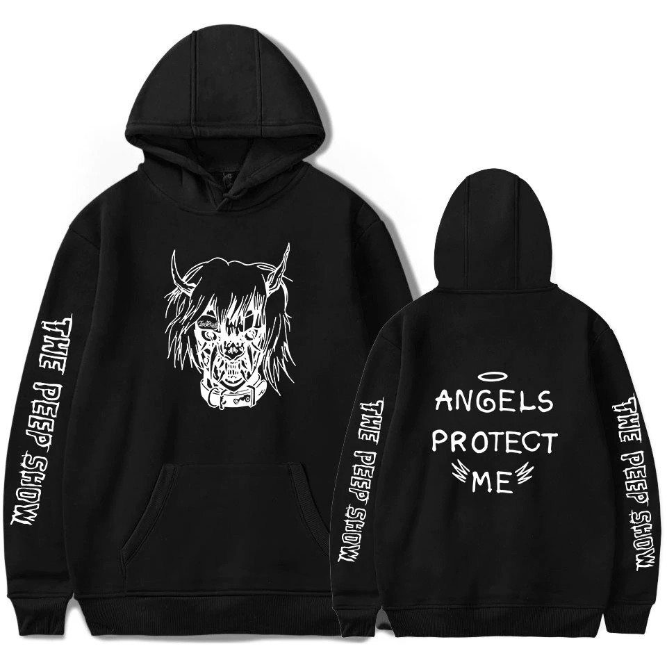 lil peep angel protect me hoodie 5815 - Lil Peep Shop