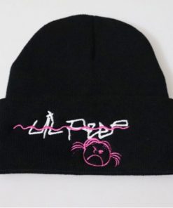 lil peep angry girl embroided beanie 2904 - Lil Peep Shop