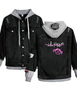 lil peep angry girl jean jacket 6083 - Lil Peep Shop