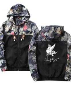 lil peep floral jacket 4885 - Lil Peep Shop