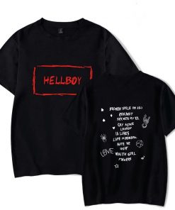 lil peep hellboy cowys t shirt 7841 - Lil Peep Shop