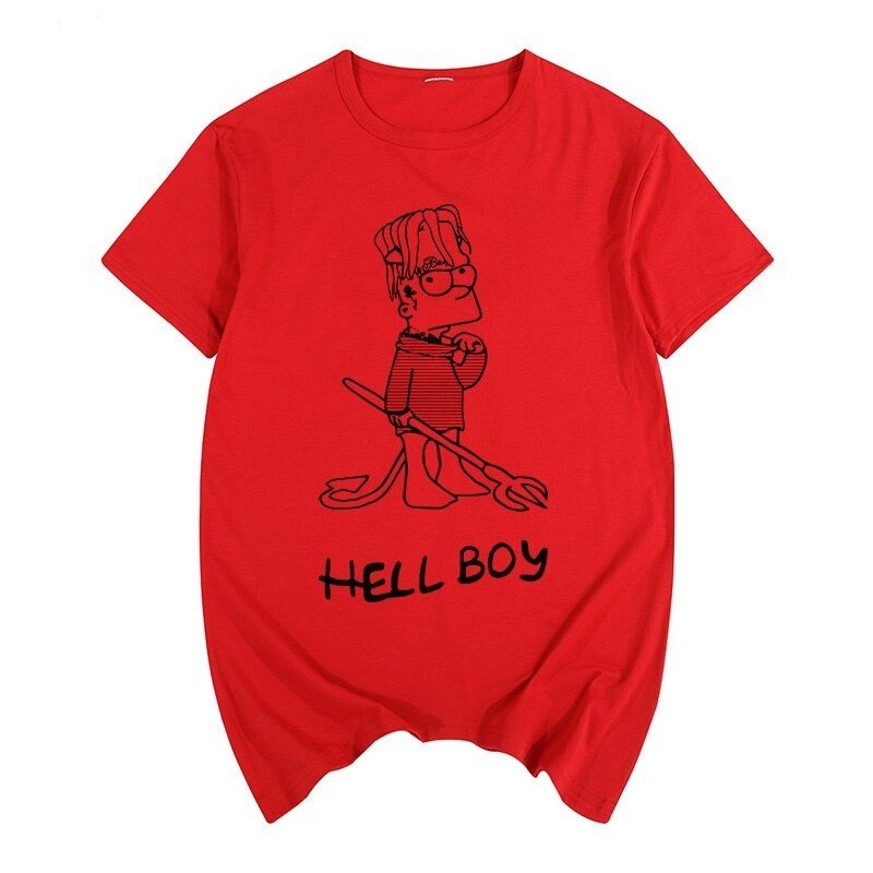 lil peep hellboy t shirt 2127 - Lil Peep Shop