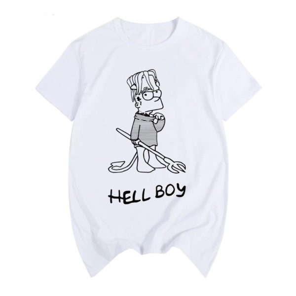 lil peep hellboy t shirt 6884 - Lil Peep Shop