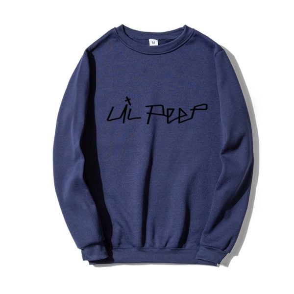 lil peep plain sweatshirt 7092 - Lil Peep Shop