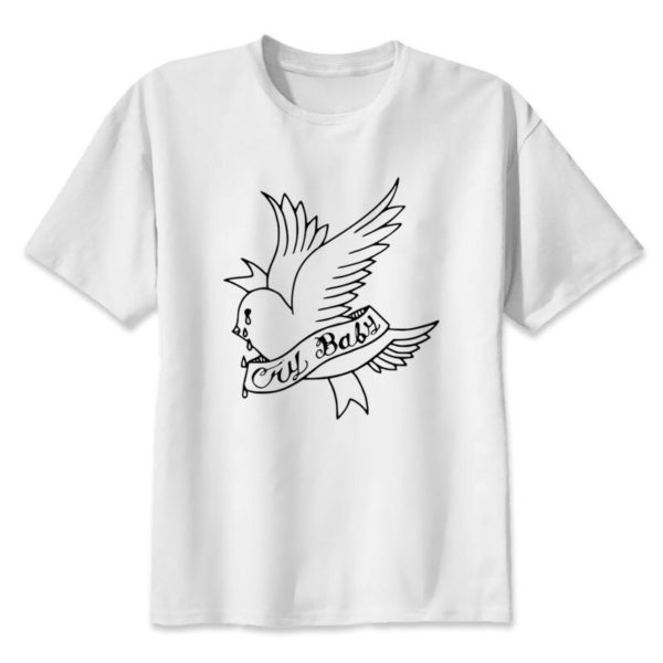 lil peep plain t shirt 3661 - Lil Peep Shop