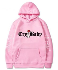 lil peep rose crybaby hoodie 4527 - Lil Peep Shop