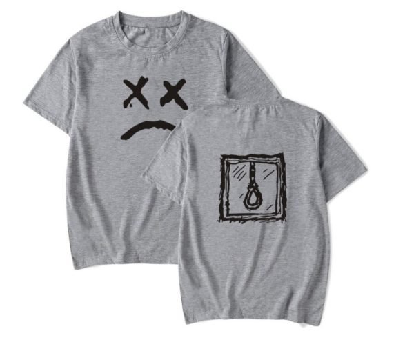 lil peep sad face t shirt 2118 - Lil Peep Shop
