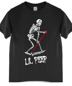 lil peep skeleton t shirt 5160 - Lil Peep Shop
