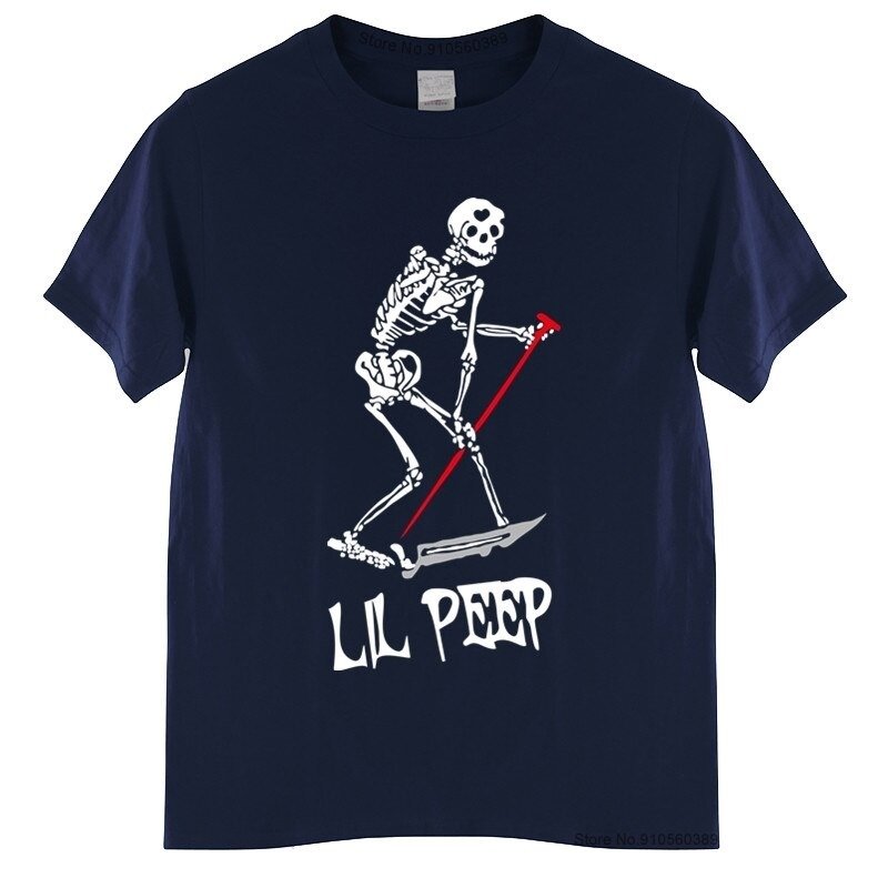 lil peep skeleton t shirt 6425 - Lil Peep Shop